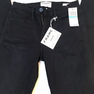 FRAME LE HIGH SKINNY JEANS SIZE 25 (NWT 219.00 )